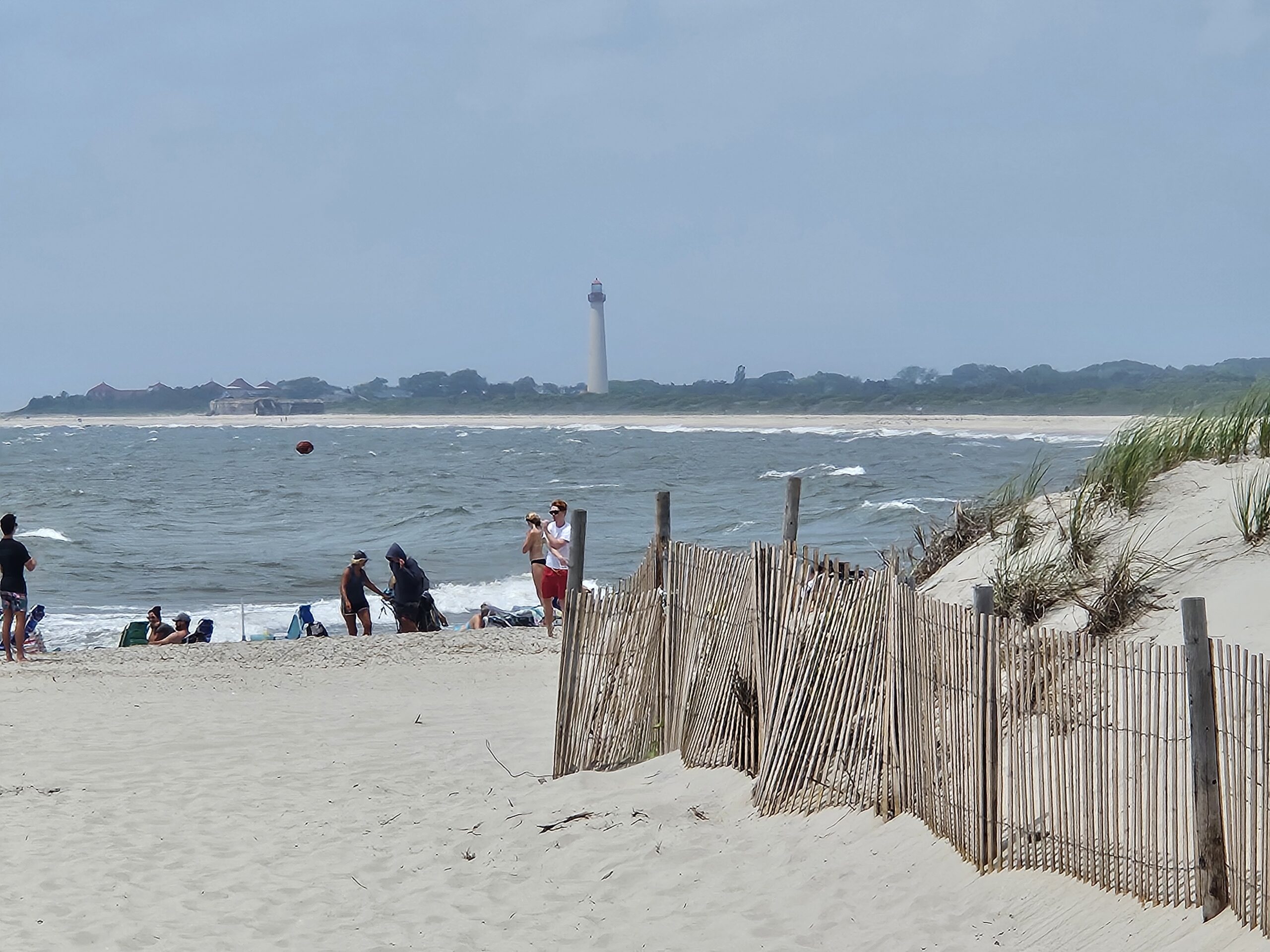 Cape May Beach, looking south